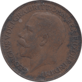 1922 FARTHING ( VF ) - Farthing - Cambridgeshire Coins