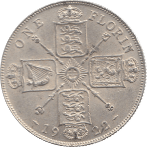 1922 FLORIN ( EF ) 23 - Florin - Cambridgeshire Coins