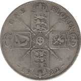 1922 FLORIN ( FINE ) 6 - Florin - Cambridgeshire Coins