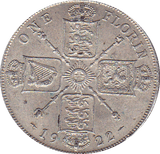 1922 FLORIN ( GVF ) - Florin - Cambridgeshire Coins