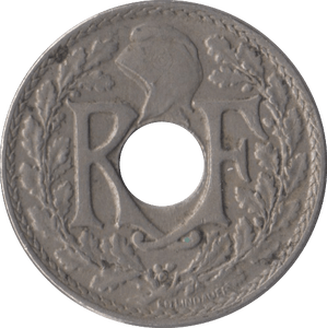 1922 FRANCE 10 CENTIMES - WORLD COINS - Cambridgeshire Coins