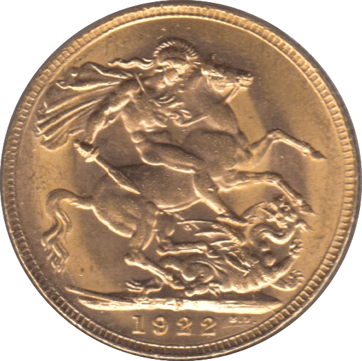 1922 GOLD SOVEREIGN ( AUNC ) PERTH MINT - Sovereign - Cambridgeshire Coins