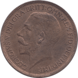 1922 HALFPENNY ( UNC ) - Halfpenny - Cambridgeshire Coins