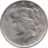 1922 ONE DOLLAR USA - WORLD COINS - Cambridgeshire Coins