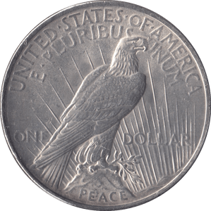 1922 PEACE DOLLAR USA PHILADELPHIA MINT - SILVER WORLD COINS - Cambridgeshire Coins