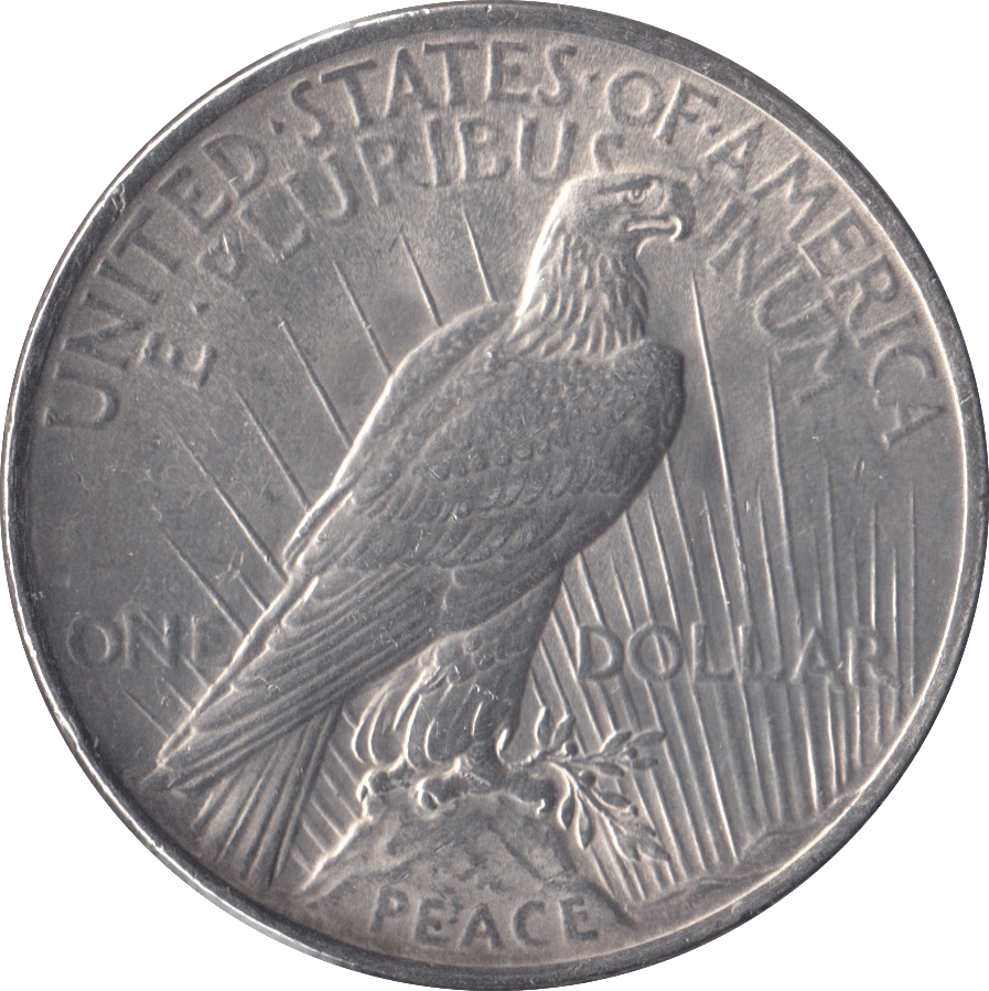 1922 PEACE DOLLAR USA PHILADELPHIA MINT - SILVER WORLD COINS - Cambridgeshire Coins