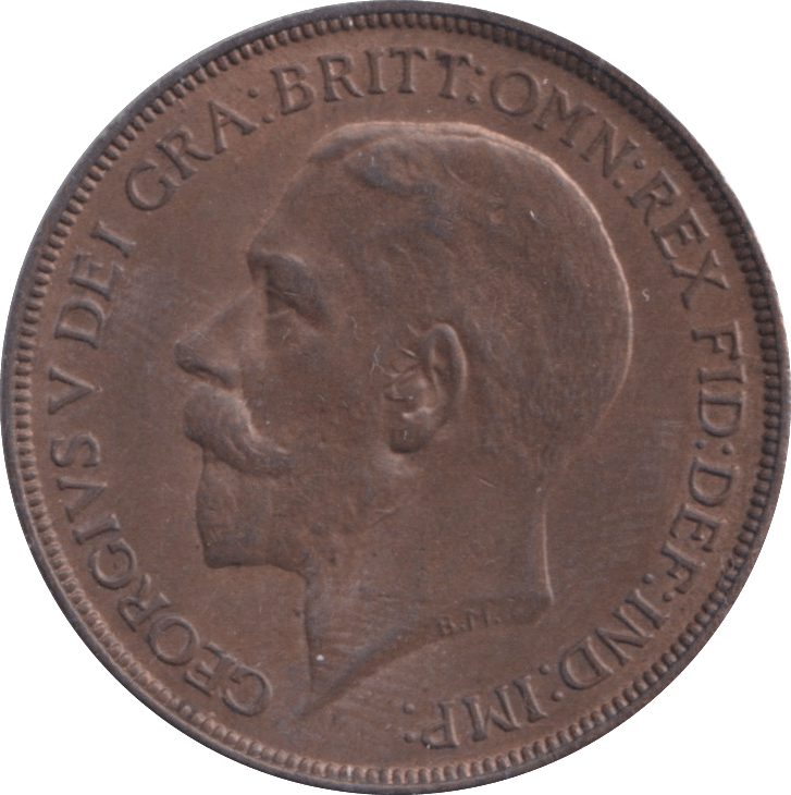 1922 PENNY ( AUNC ) - Penny - Cambridgeshire Coins