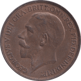 1922 PENNY ( AUNC ) - Penny - Cambridgeshire Coins