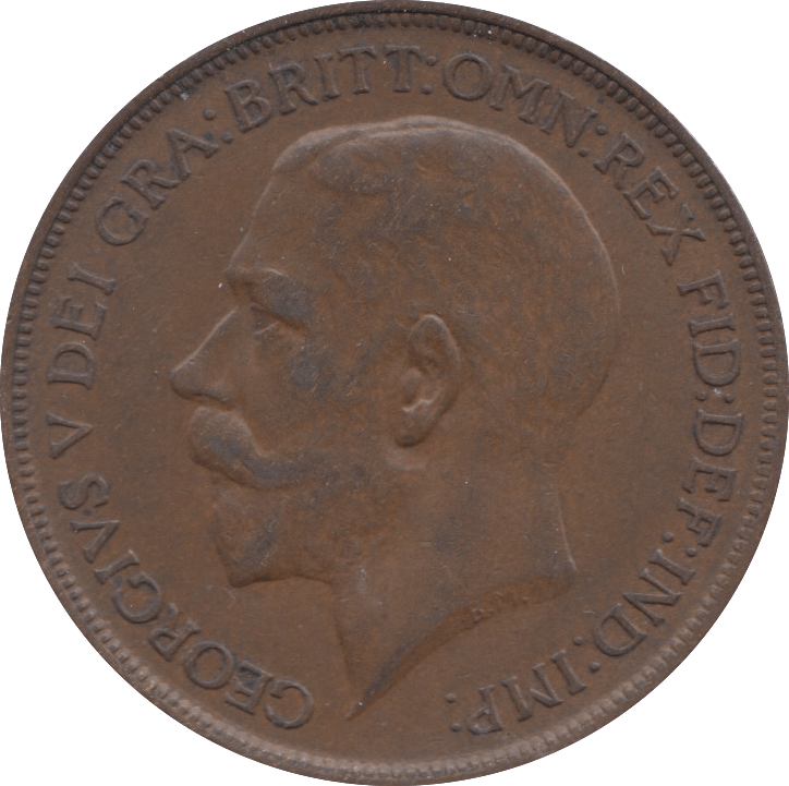 1922 PENNY ( EF ) 2 - Penny - Cambridgeshire Coins