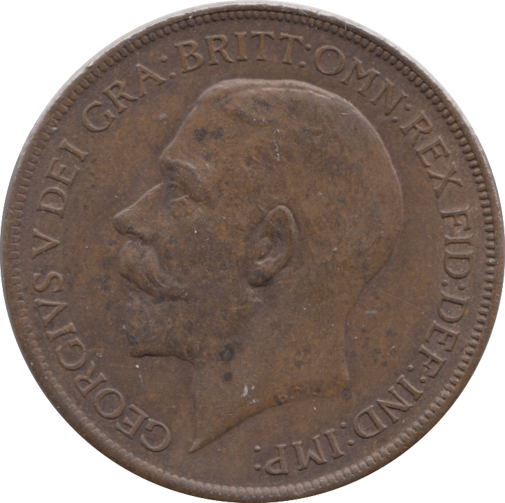 1922 PENNY ( UNC ) 2 - Penny - Cambridgeshire Coins