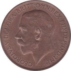 1922 PENNY ( UNC ) - Penny - Cambridgeshire Coins