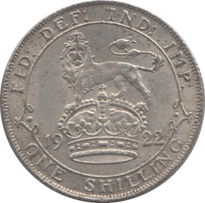 1922 SHILLING ( EF ) - Shilling - Cambridgeshire Coins