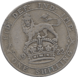 1922 SHILLING ( FINE ) 17 - Shilling - Cambridgeshire Coins