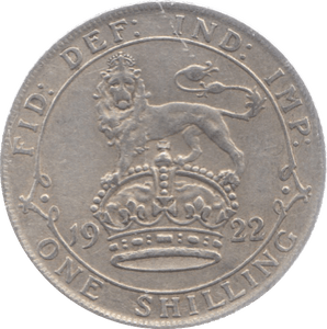1922 SHILLING ( GF ) 9 - Shilling - Cambridgeshire Coins