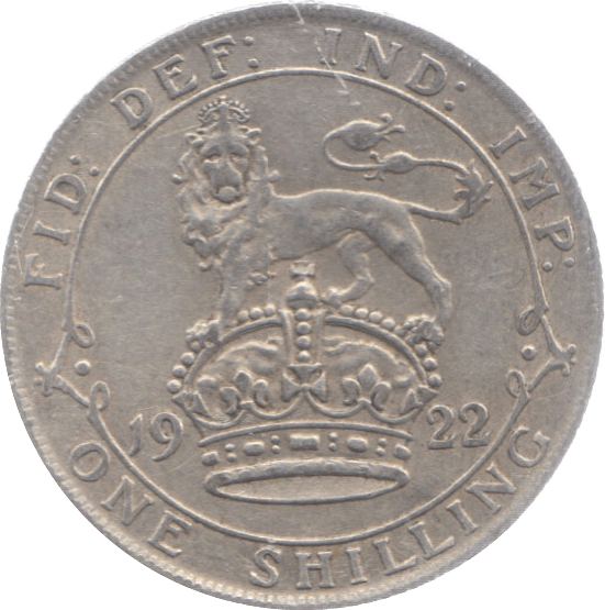 1922 SHILLING ( GF ) 9 - Shilling - Cambridgeshire Coins