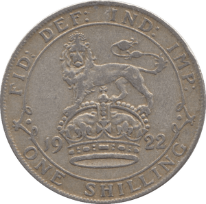 1922 SHILLING ( VF ) 3 - Shilling - Cambridgeshire Coins
