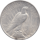1922 SILVER PEACE DOLLAR USA 5 - WORLD SILVER COINS - Cambridgeshire Coins