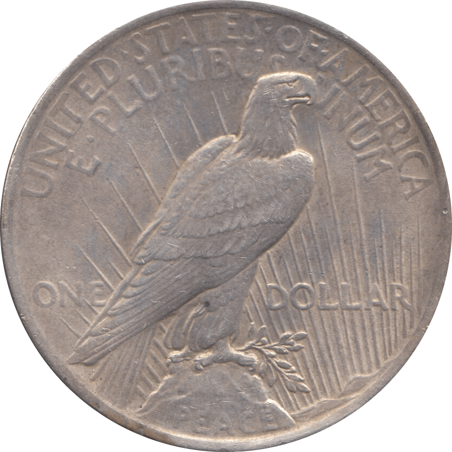 1922 SILVER PEACE DOLLAR USA 6 - WORLD SILVER COINS - Cambridgeshire Coins