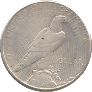 1922 SILVER PEACE DOLLAR USA 7 - WORLD SILVER COINS - Cambridgeshire Coins