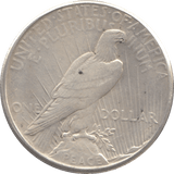 1922 SILVER PEACE DOLLAR USA 7 - WORLD SILVER COINS - Cambridgeshire Coins