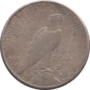 1922 SILVER PEACE DOLLAR USA 8 - WORLD SILVER COINS - Cambridgeshire Coins