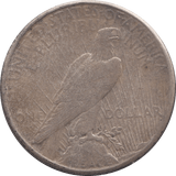 1922 SILVER PEACE DOLLAR USA 8 - WORLD SILVER COINS - Cambridgeshire Coins