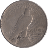 1922 SILVER PEACE DOLLAR USA PHILADELPHIA MINT - SILVER WORLD COINS - Cambridgeshire Coins