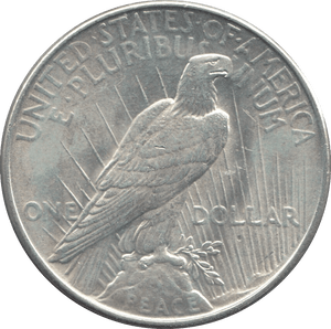 1922 SILVER PEACE DOLLAR USA REF 1 - SILVER WORLD COINS - Cambridgeshire Coins