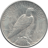 1922 SILVER PEACE DOLLAR USA REF 1 - SILVER WORLD COINS - Cambridgeshire Coins