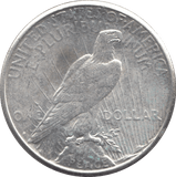 1922 SILVER PEACE DOLLAR USA REF 2 - SILVER WORLD COINS - Cambridgeshire Coins