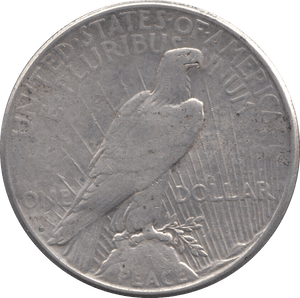 1922 SILVER PEACE DOLLAR USA REF 3 - SILVER WORLD COINS - Cambridgeshire Coins