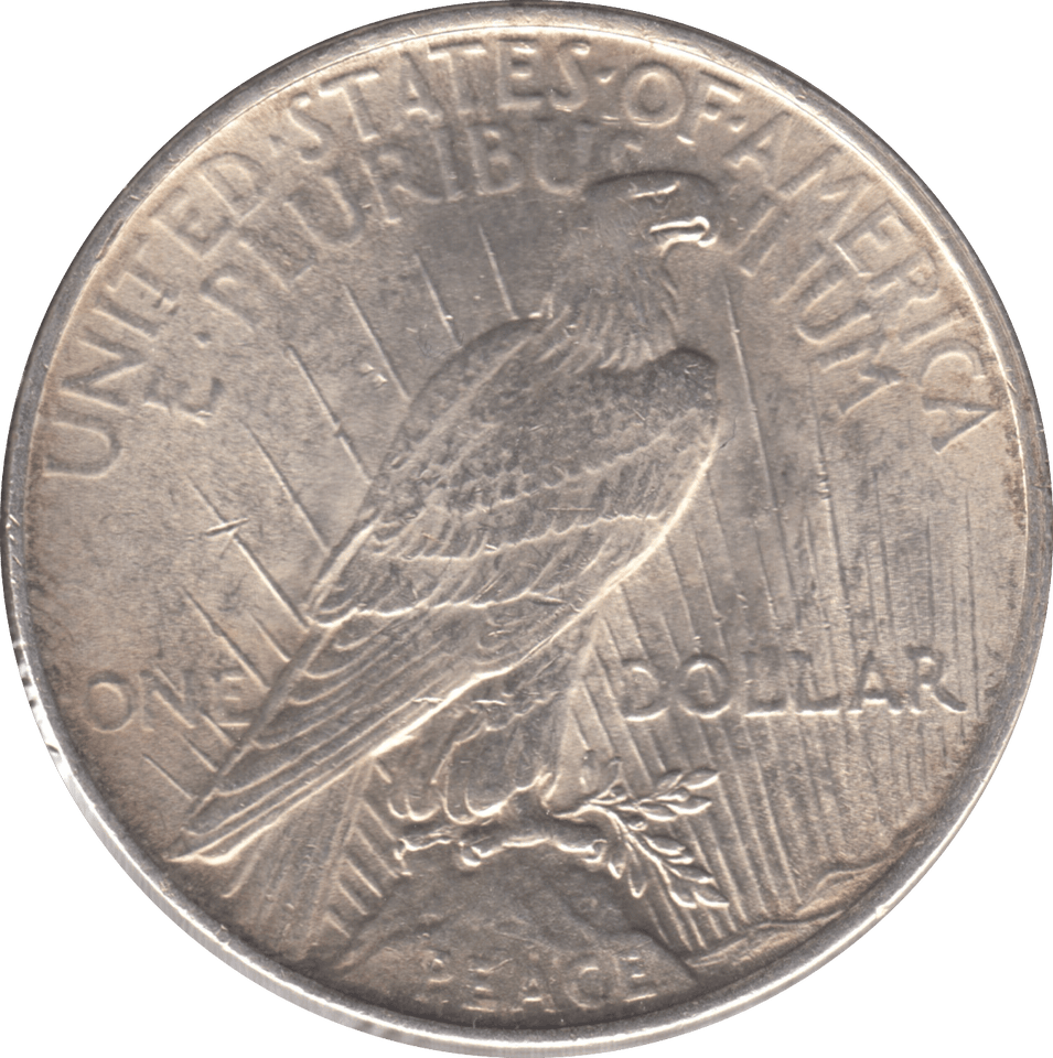 1922 SILVER PEACE DOLLAR USA - SILVER WORLD COINS - Cambridgeshire Coins