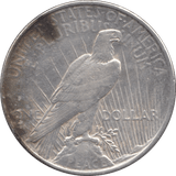 1922 SILVER PEACE DOLLAR USA - SILVER WORLD COINS - Cambridgeshire Coins