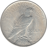 1922 SILVER PEACE DOLLAR USA - SILVER WORLD COINS - Cambridgeshire Coins