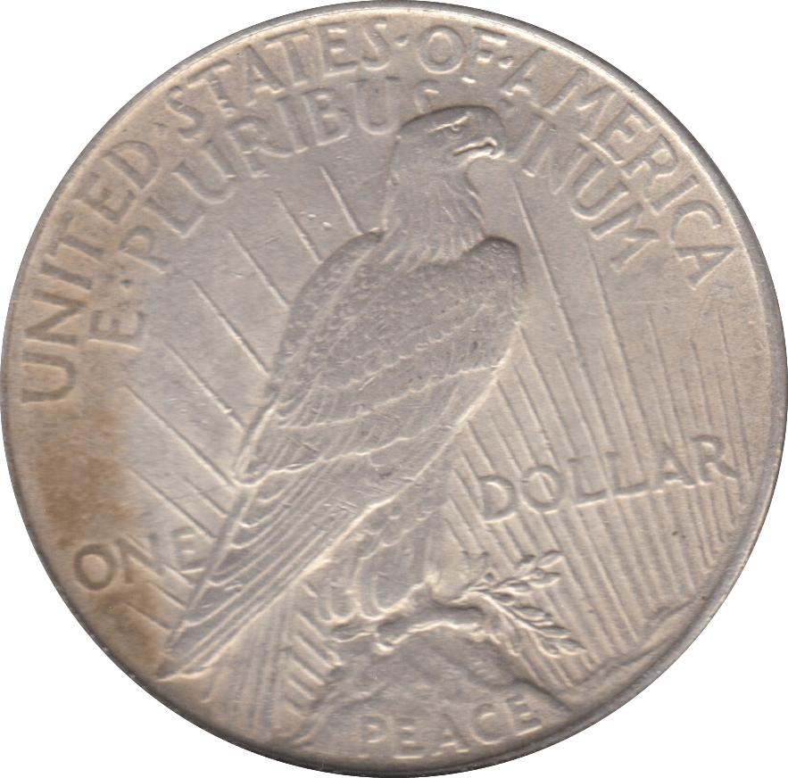 1922 SILVER USA PEACE DOLLAR - WORLD SILVER COINS - Cambridgeshire Coins