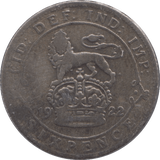 1922 SIXPENCE ( FINE ) - Sixpence - Cambridgeshire Coins