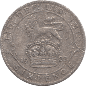 1922 SIXPENCE ( GF ) - Sixpence - Cambridgeshire Coins