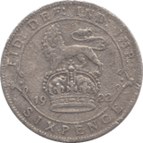 1922 SIXPENCE ( GF ) - Sixpence - Cambridgeshire Coins