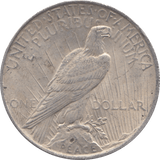 1922 USA SILVER PEACE DOLLAR C - SILVER WORLD COINS - Cambridgeshire Coins