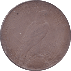 1922 USA SILVER PEACE DOLLAR - SILVER WORLD COINS - Cambridgeshire Coins