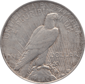 1922 USA SILVER PEACE DOLLAR - SILVER WORLD COINS - Cambridgeshire Coins