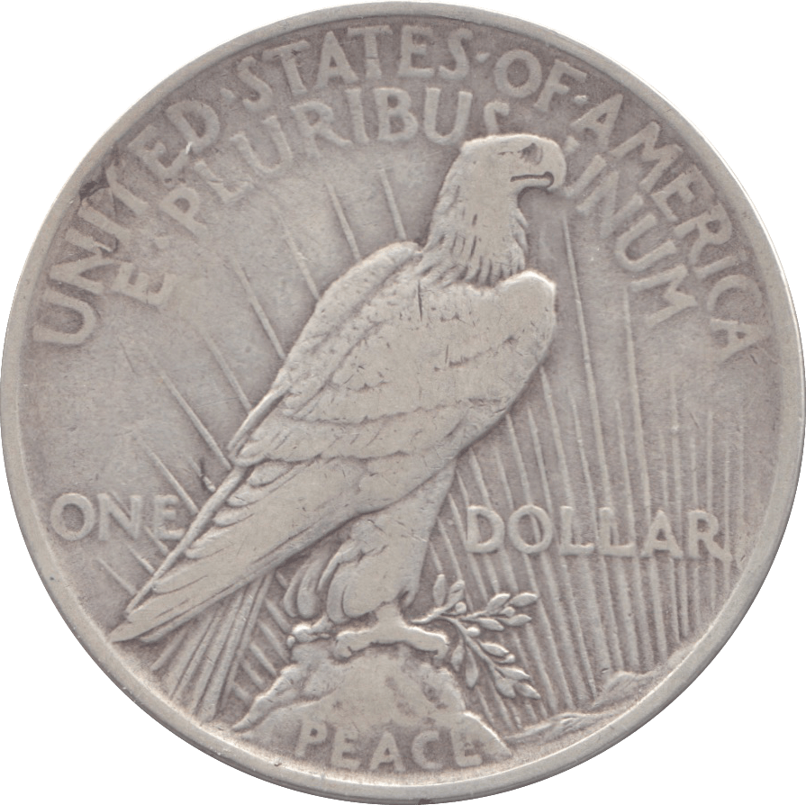1922 USA SILVER PEACE DOLLAR - WORLD COINS - Cambridgeshire Coins