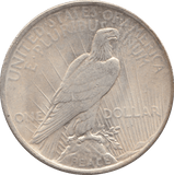 1922 USA SILVER PEACE DOLLAR - WORLD COINS - Cambridgeshire Coins