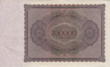 1923 100000 MARK INFLATION GERMAN BANKNOTE GERMANY REF 768 - World Banknotes - Cambridgeshire Coins