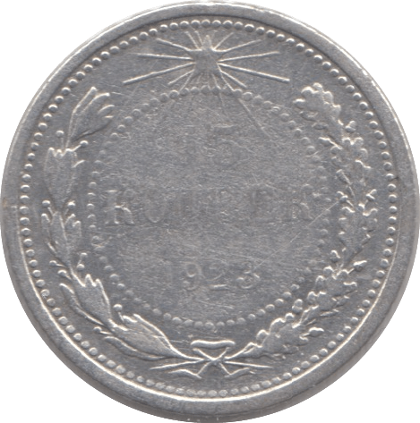 1923 15 KOPEK SILVER RUSSIAN EMPIRE - WORLD SILVER COINS - Cambridgeshire Coins