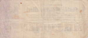 1923 50 MARK GERMAN INFLATION BANKNOTE GERMANY REF 763 - World Banknotes - Cambridgeshire Coins