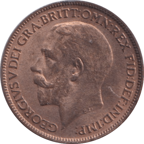1923 FARTHING ( BU ) - Farthing - Cambridgeshire Coins