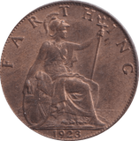 1923 FARTHING ( BU ) - Farthing - Cambridgeshire Coins