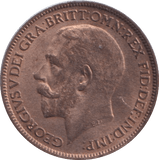 1923 FARTHING ( BU ) - Farthing - Cambridgeshire Coins