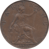 1923 FARTHING ( EF ) - Farthing - Cambridgeshire Coins
